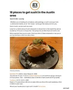 Press Article - ATX Today 3-25-24