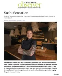 Press Article - The Boca Raton Observer 10-28-22