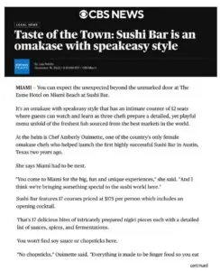 Press Article - CBS News 12-16-22