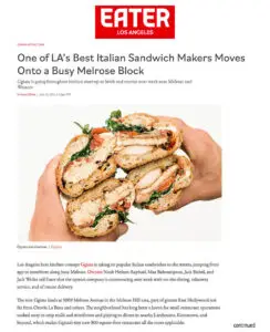 Press Article - Eater L.A. 3-10-21